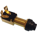 Купить Goldenship GS11113 Кнопочный переключатель с резиновой крышкой Золотистый Bronze / Black 7ft.ru в интернет магазине Семь Футов