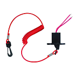 A.a.a. 2739467 10A 12V Аварийный выключатель Бесцветный Red / Black