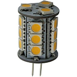Goldenship GS10519 10-30V 3.6W G4 18 SMD 5050 Цилиндрическая холодная светодиодная лампа Серебристый Grey
