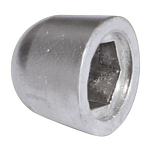 Tecnoseal 2626199A Side Power Алюминиевая ожива Серебристый Silver 33 x 41 mm 