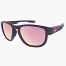 Спортивные очки Demetz Float-D / Purple Matt / Coral Grey Polarized with Pink Mirror Cat.3, floatd58sa55