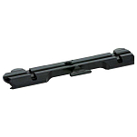 Dentler 5300069 Base переулок Для Оптики короткий BASIS® Weaver/Picatinny Серебристый Black