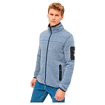 Sea ranch 20-7-839-4034-XXL Флисовая на молнии Sidney Голубой Jeans Blue 2XL