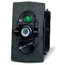 Купить Pros 10418260 Button On-Off-On Черный  Green (12V DC) Double Pole 7ft.ru в интернет магазине Семь Футов