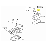 Vetus STM3565 M2.C5 Заправочный колпачок  Grey