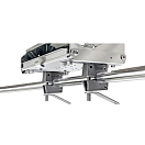 Купить Magma 214-T10590 Heavy Duty Dual Horizontal Round Поручень Серебристый Chrome 38 mm  7ft.ru в интернет магазине Семь Футов