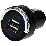 Goldenship GS11012 2 USB-зарядное устройство Черный Black 3.4A 