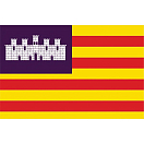 Купить Talamex 27367030 Balearic Islands Многоцветный  Yellow / Red / Purple / White 30 x 45 cm  7ft.ru в интернет магазине Семь Футов