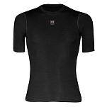 Tactic SI/4046/26395/S Базовый слой с коротким рукавом Merino Черный Black S