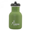 Купить Laken BSF35VO Нержавеющая сталь Basic Flow бутылка 350ml Зеленый Khaki 7ft.ru в интернет магазине Семь Футов