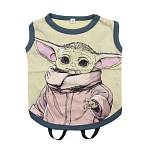 Cerda group 2800000615-GREEN-M The Mandalorian Футболка с собакой Желтый Green M