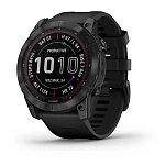 Garmin R-15409326-010-02541-23 Часы Fenix 7X Sapphire Solar отремонтированы Черный Black DLC Titanium / Black