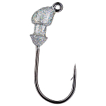 Strike king BSSH516-730 Baby Squadron Swimbait Джиг-голова Серебристый Silver Bling 8.8 g 