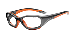 Спортивные очки с диоптриями Rec Specs / Slam / Shiny Grey / Orange / для подростков старше 10 лет, slam sgor5217135csf