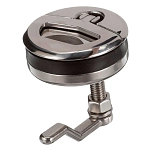 Seachoice 50-35641 Незапирающийся компрессионный защел Серебристый Silver 50.80 mm
