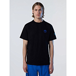 North sails 693002-0999-L Футболка с коротким рукавом Comfort Fit Черный Black L
