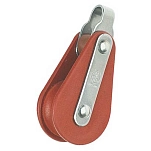 Talamex 65401063 Одноблочный ролик S/B с фиксированной головкой Red 16 mm