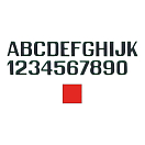 Купить International letterfix 5959018Y Y Наклейки с буквами Красный Red 100 mm  7ft.ru в интернет магазине Семь Футов