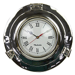 Часы в иллюминаторе Nauticalia 5228 280мм из латуни и алюминия