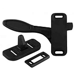 Jr products 342-11215 защелка для москитной сетки Philips LH Серебристый Black
