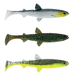 Westin P233-644-235-UNIT Мягкий приманка Hypoteez Shadtail 2g 65 mm 4 Единицы Многоцветный Tiger Perch
