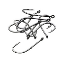 Купить Kinetic F626-007-029 Baitholder Крючки С Одним Глазком Черный Black 2  7ft.ru в интернет магазине Семь Футов