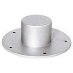 Talamex 43842010 Алюминиевая основа Pedestal Соединение Серебристый