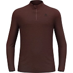 Odlo 111502-30910-S Базовый слой с длинным рукавом Merino 2 Коричневый Fudge S