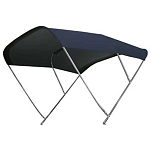 Plastimo 66169 Нержавеющая сталь Bimini 3 Bimini тент Navy Blue 185 cm