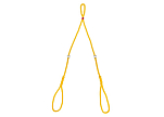 Tow line bridle / yellow 56101-bvs