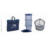 Garbolino GOMAE0011CB Keepnet Set Leader Серый  Blue