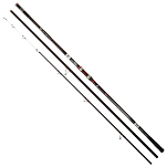 Cinnetic 8657-4.25 Luxyfer TZ 45 Flexi-Tip Hybrid Удочка Для Серфинга Черный Black 4.25 m 