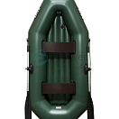 Надувная лодка ПВХ Skiff 240 НД, зеленый, SibRiver SND240GREEN