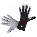 Indel marine 2101405 Перчатки O Wave Storm Черный  Grey / Black S