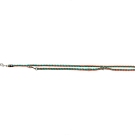 Trixie 143518 Cavo Adjustable Leash Поводок Оранжевый Papaya / Blue Ocean S–M