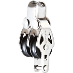 Tersma mvsb1604f двойной блок с обушком 16 mm Silver 10x10x12