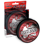 Mikado Z41G-120 Cat Territory Octa Плетеная леска 30 м Зеленый Green 1.200 mm 