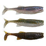 Savage gear 77428 Ned Minnow Мягкая приманка 75 mm 4.5g 5 Единицы Золотистый Electric Shad