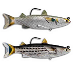 Live target MUS141MS717 Кефаль Swimbait 140 mm 42g  Silver / Black