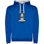 Kruskis SU1067060501C055 Толстовка с капюшоном Lighthouse Two-Colour Голубой Royal Blue / White 3XL
