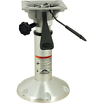 Springfield marine 169-1250200L1 Mainstay Регулируемая высота пьедестала Серебристый 13-15´´ 