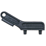 Seachoice 50-32651 Black Poly Carb Deck Plate Key Deck Plates Черный Black