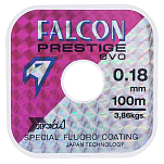 Falcon D2800698 Prestige Evo 100 m Флюорокарбон Розовый Dark Pink 0.100 mm