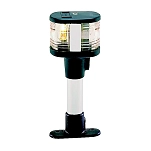 Perko 9-1196DP1CHR свет Masthead All Round 12.58 cm Бесцветный Black