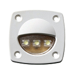 Светильник для палуб и трапов светодиодный белый свет Easterner C91014W 0,6 Вт 12 В 57 х 57 мм корпус белый пластиковый