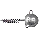 Купить SPRO 004628-00915-00000-00 Zinc Screw-In Джиг-голова Серебристый 15 g  7ft.ru в интернет магазине Семь Футов