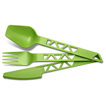 Primus 740610 Lightweight Tritan дорожные столовые приборы Moss