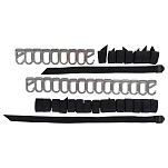 Fanatic 13600-8054 Ремень Carabiner+s For Fly Air Fit Platform Black / Silver 40x30x15