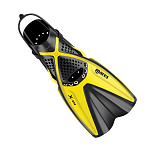 Ласты для снорклинга с открытой пяткой Mares X-One 410337 размер 44-47 желтый