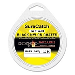 Surecatch D9701281 Стальная линия Nylon Coated 10 m  Black 50 Lbs